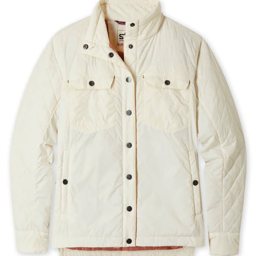 NWOT Stio Skycrest Jacket - Beautiful White / Dried Ceramic XS - Sold Out Online
